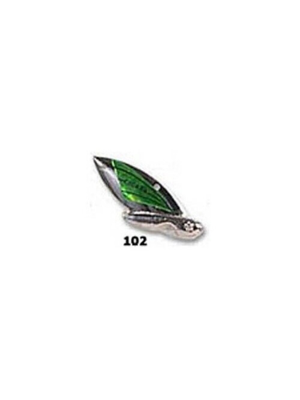 Reef Runner Cicada Baits & Lures Silver/ Green; 1/16 Oz.